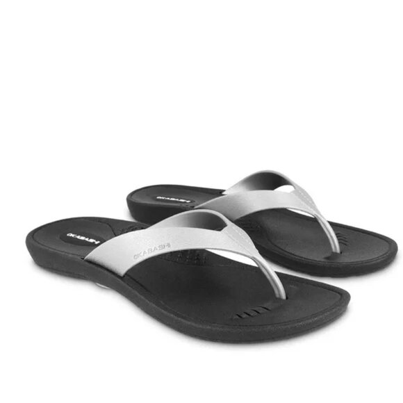 Okabashi Arthritis & Foot Pain Comfort Fall Summer Casual Chic Flip Flop - Picture 1 of 13